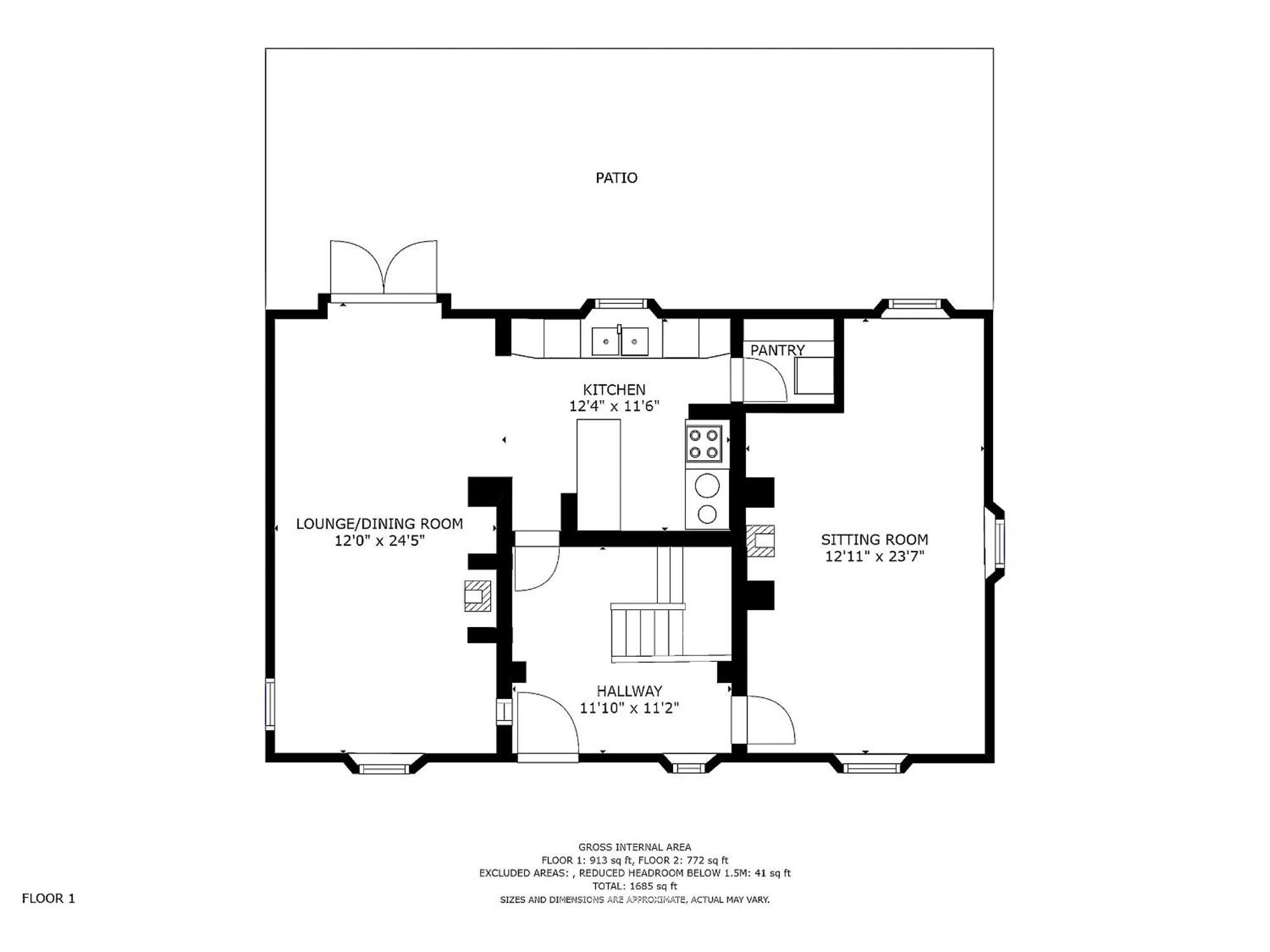 Worthy House Villa Saint Florence Exterior photo